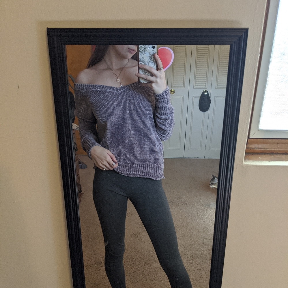 Super Soft Lilac Purple MUDD Sweater